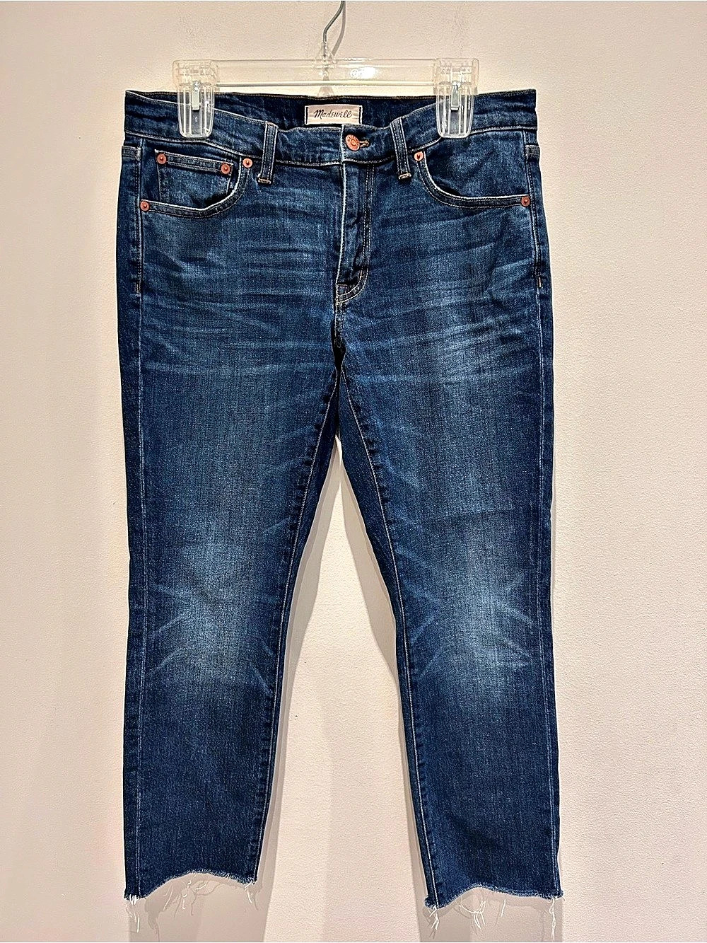 Madewell The Slim Boyjean Skinny Jeans in Blue 27